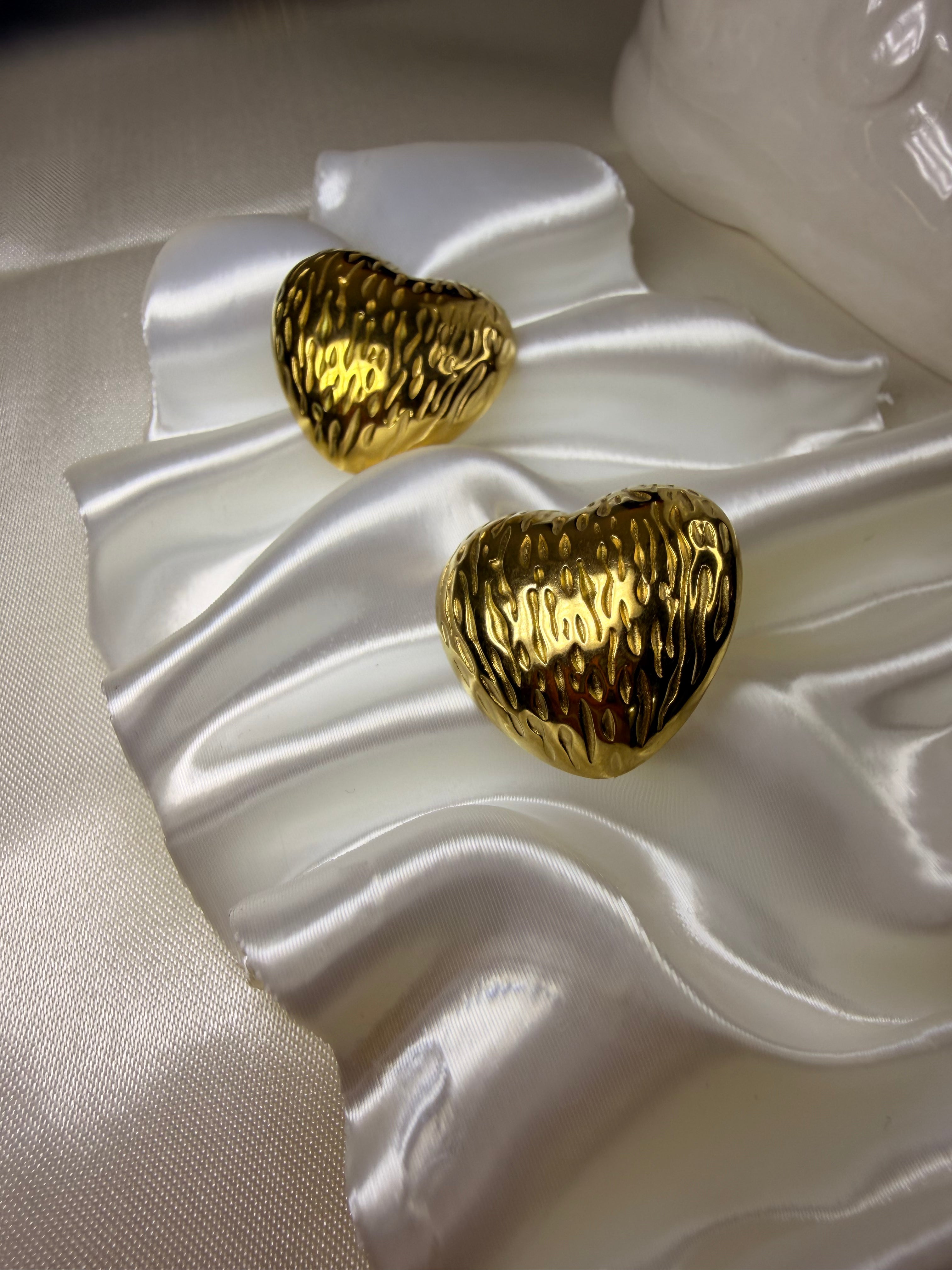 Aretes Hipoalergénicos Corazon