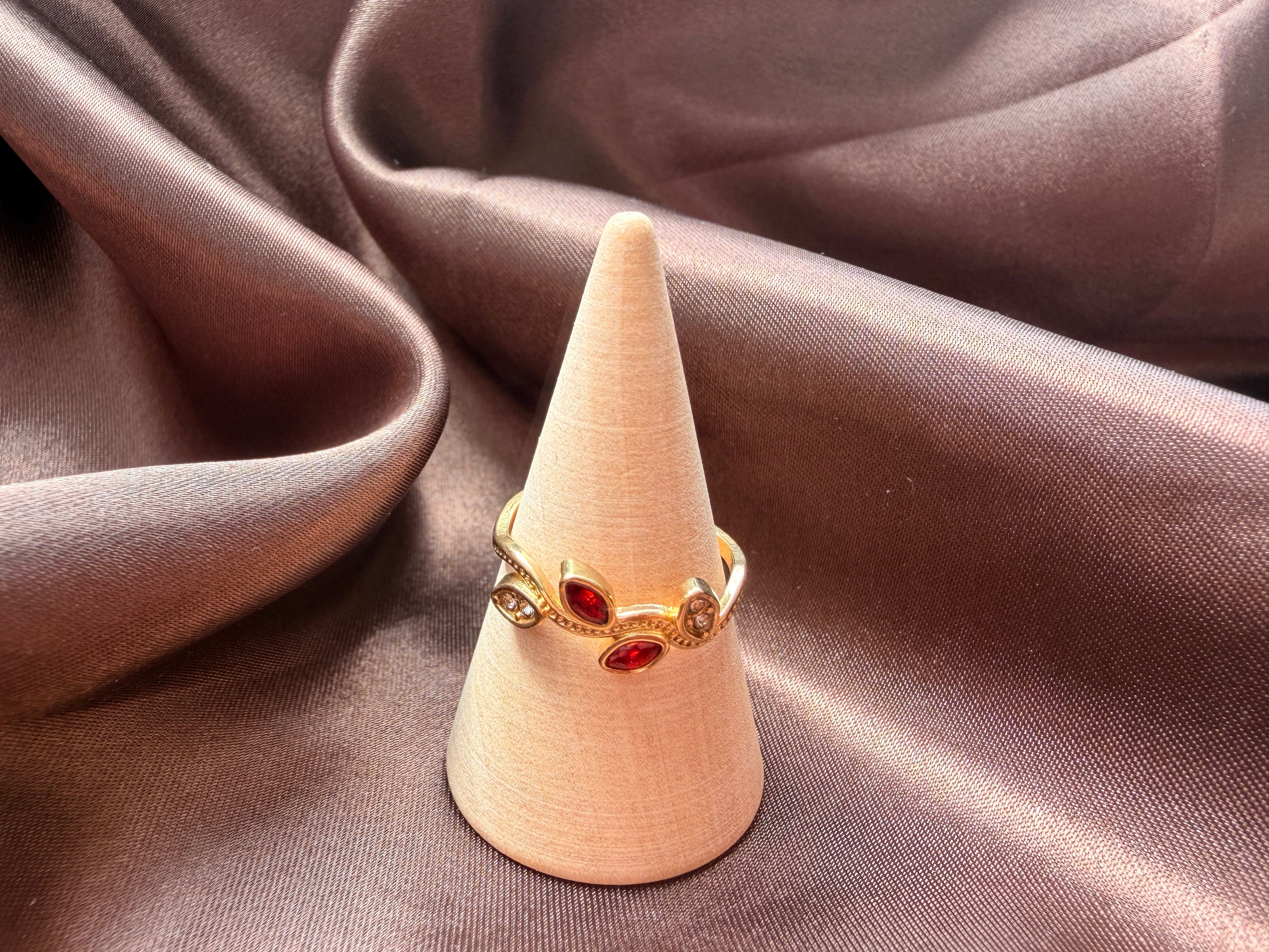 Anillo Electrochapado en Oro