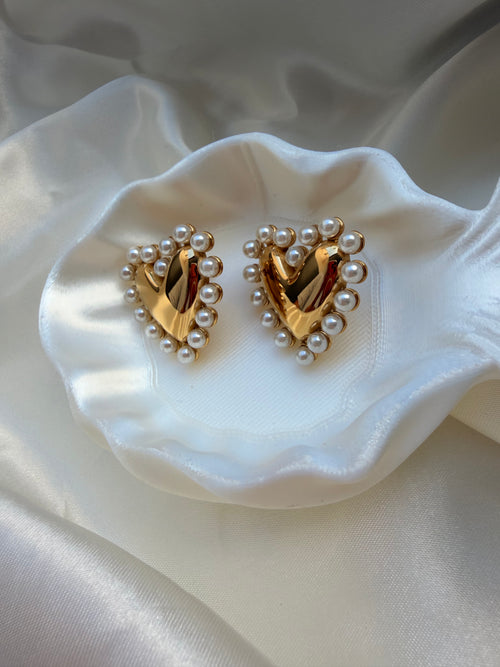 Aretes Corazon