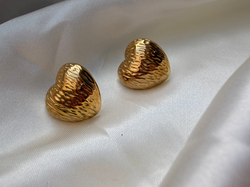 Aretes Hipoalergénicos Corazon