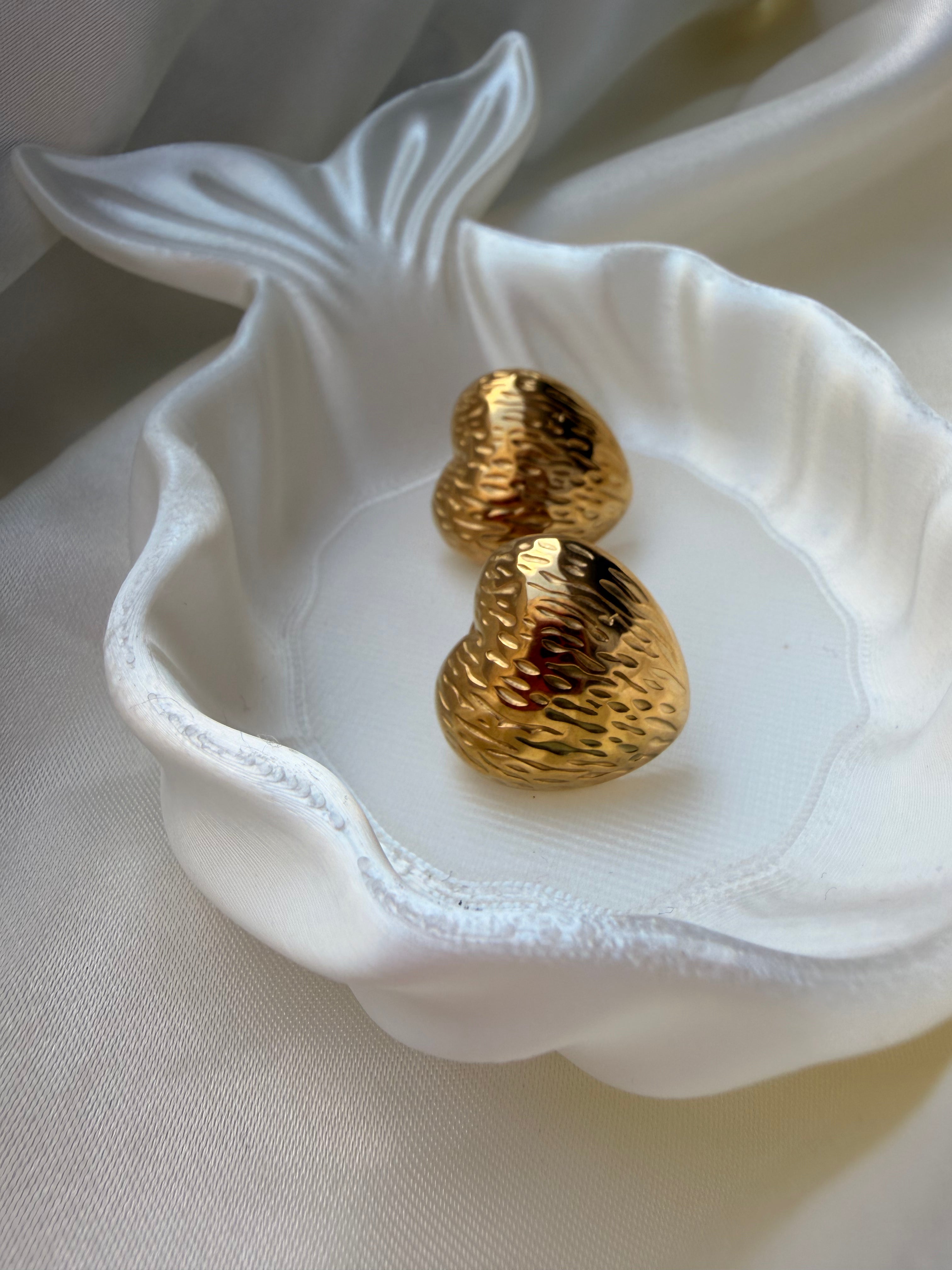 Aretes Hipoalergénicos Corazon