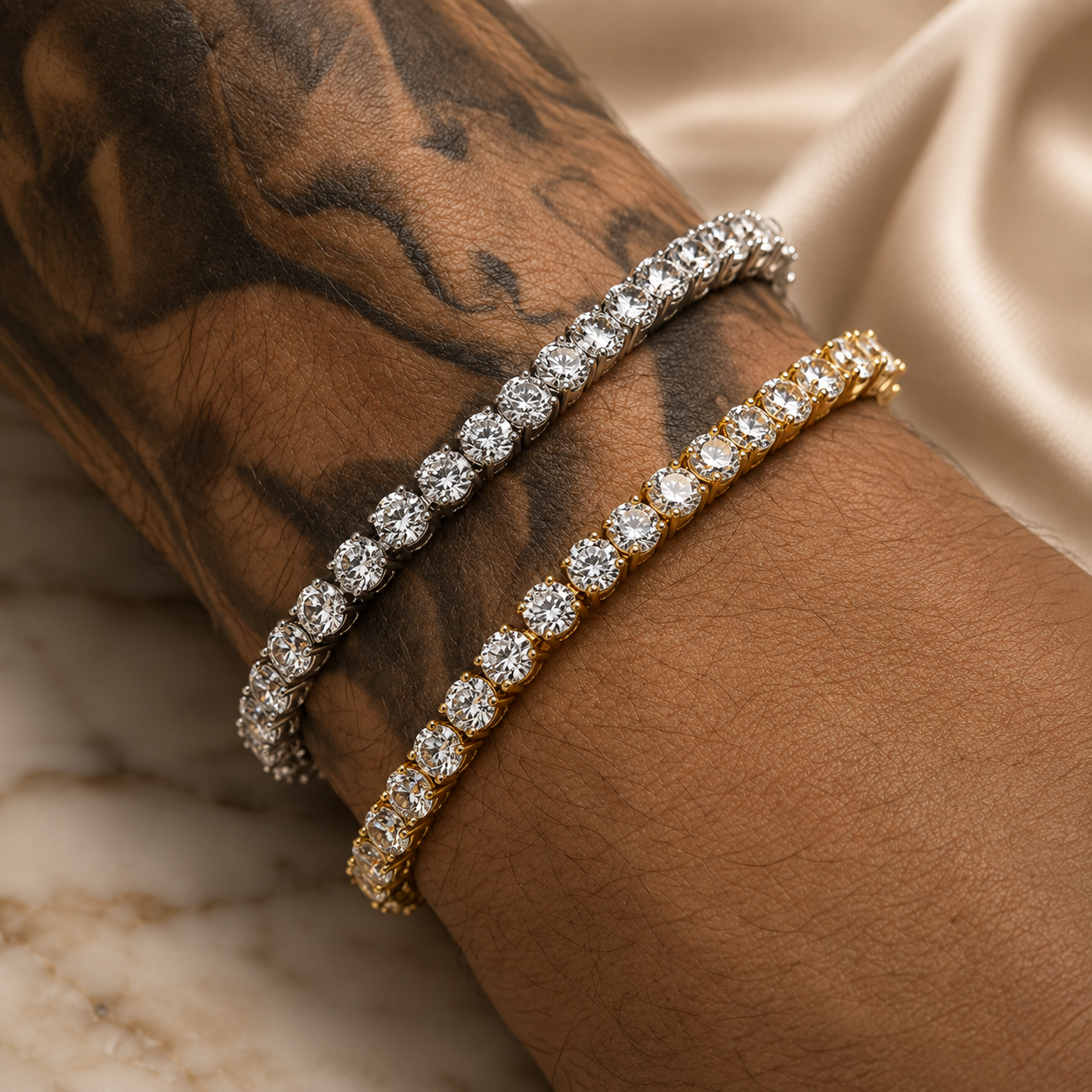 Men's Cubic Zirconia Bracelet