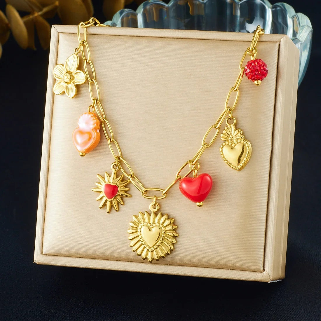 Lamengly Stainless Steel Necklace