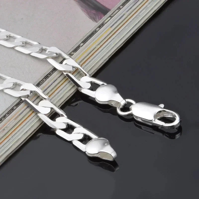 Men's silver bracelet