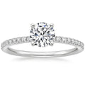 S925 Silver Plated Engagement Ring For Women | Wedding Ring For Women | Oval Womens Fake Engagement Ring, Pink Cubic Zirconia