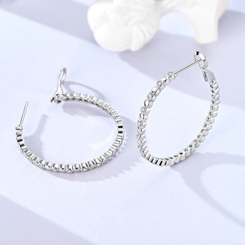 Mini hoops in S925 silver