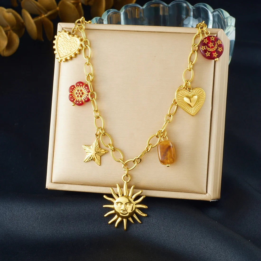 Lamengly Stainless Steel Necklace