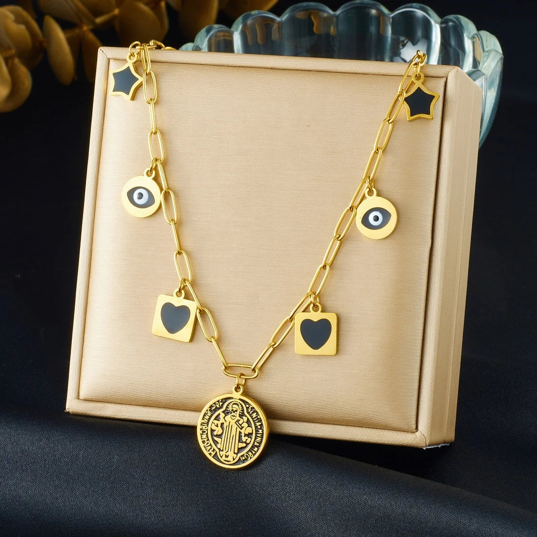 Lamengly Stainless Steel Necklace