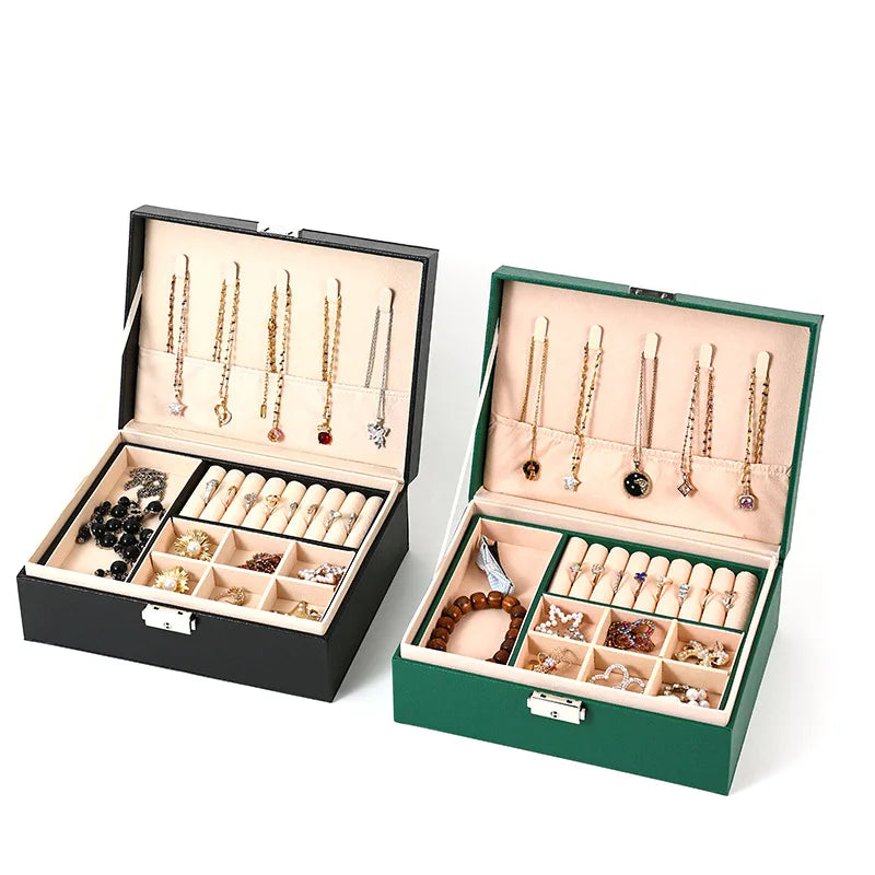Caja de joyas con cerradura Wellzone