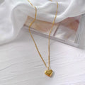 Heart Pendant Necklace in Stainless Steel