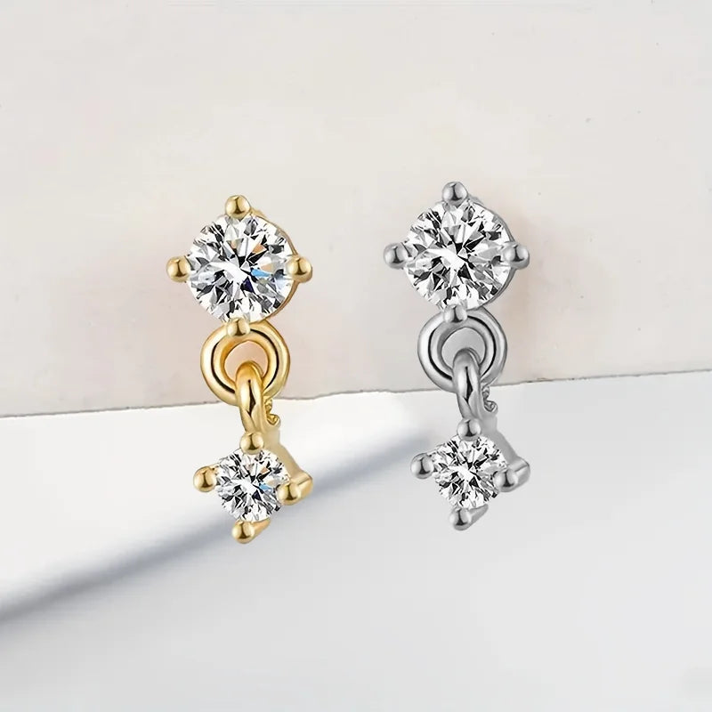 Boako S925 Sterling Silver Star Earrings