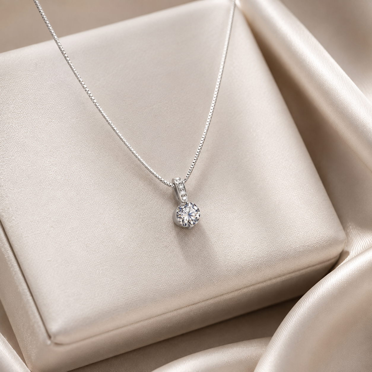 Elegant Women's S925 Silver Necklace